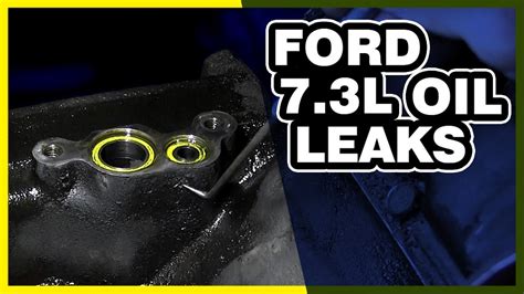 common 6.0 powerstroke oil leaks|Common 6.0 oil leaks